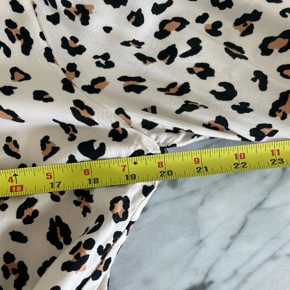 Vici Leopard Smocked Long Sleeve Mini Dress - Picture 7 of 8